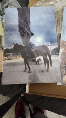 Customer photo review of יצירת פוסטר מתמגנט מתמונה