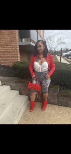Customer photo review of Citywear Jorts (RESTOCKED)
