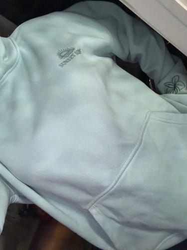 Customer photo review of Coastal Palms Hoodie