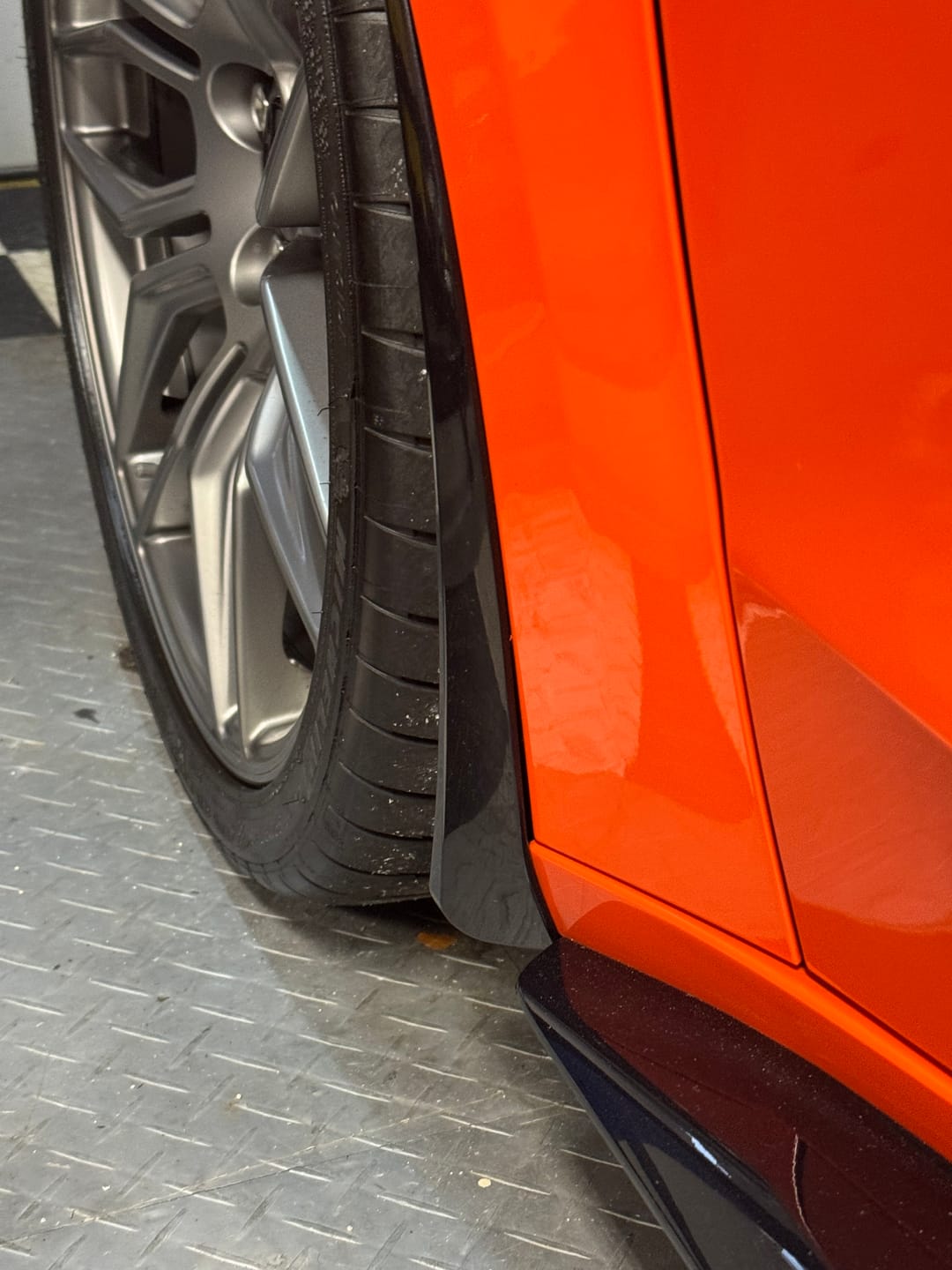 Customer photo review of Corvette C8 Z06 / E-Ray XL Extended Splash Guard