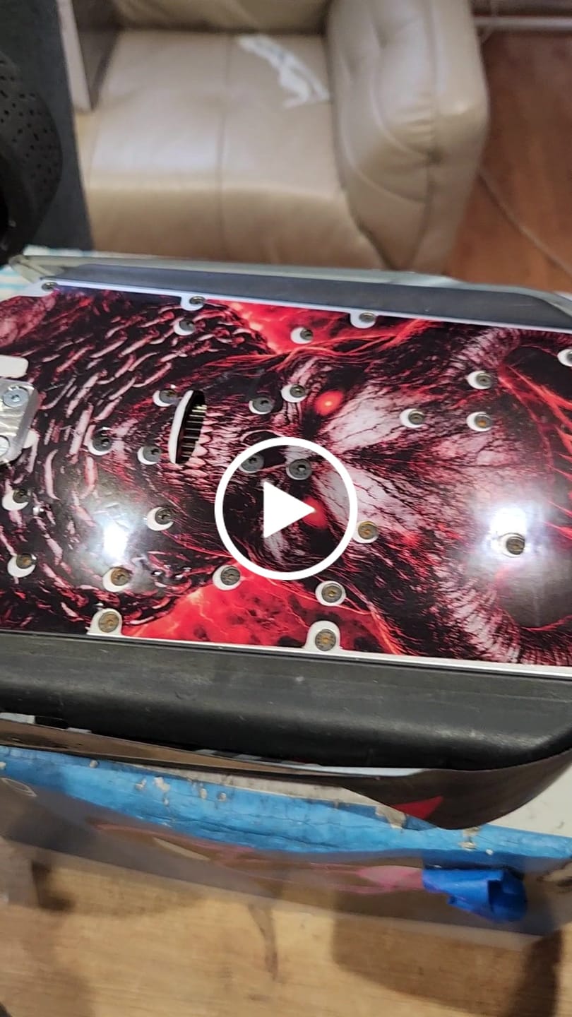 Customer video review of ARRMA 6S OFF-ROAD RANGE - "SPEED DEMON 2.0" chassis protector skin