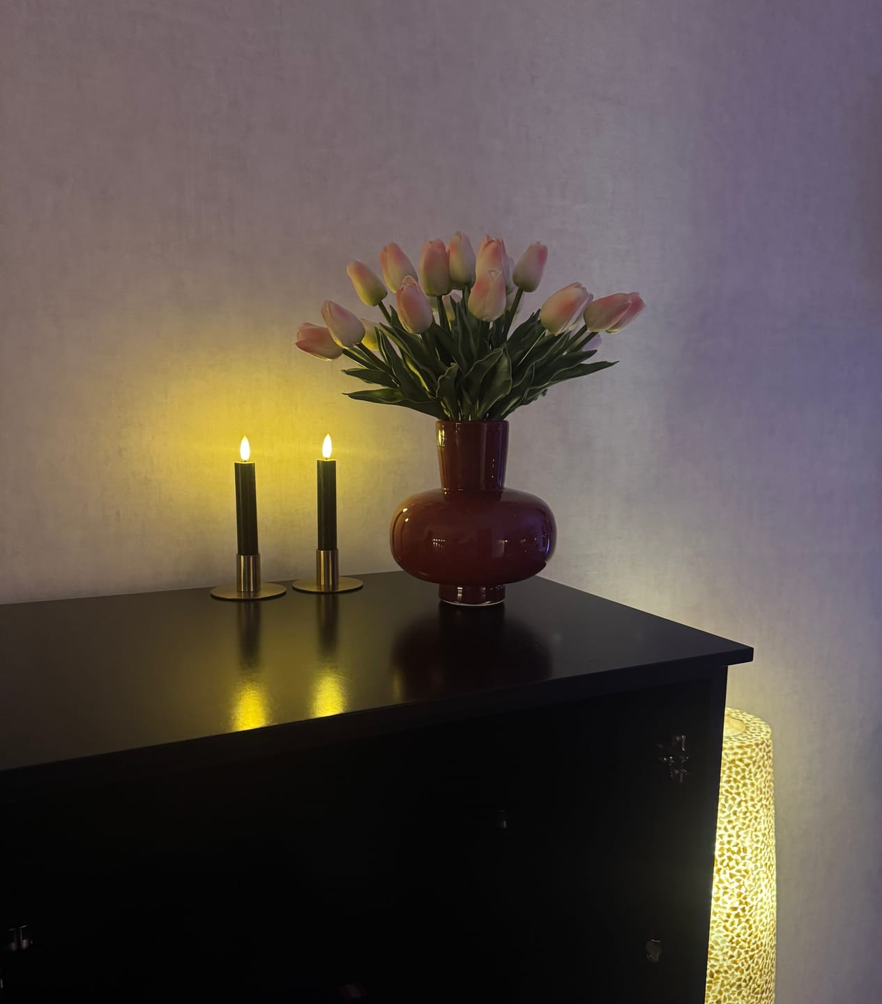 Customer photo review of Tulpen Boeket - Oud Roze (25 stengels)