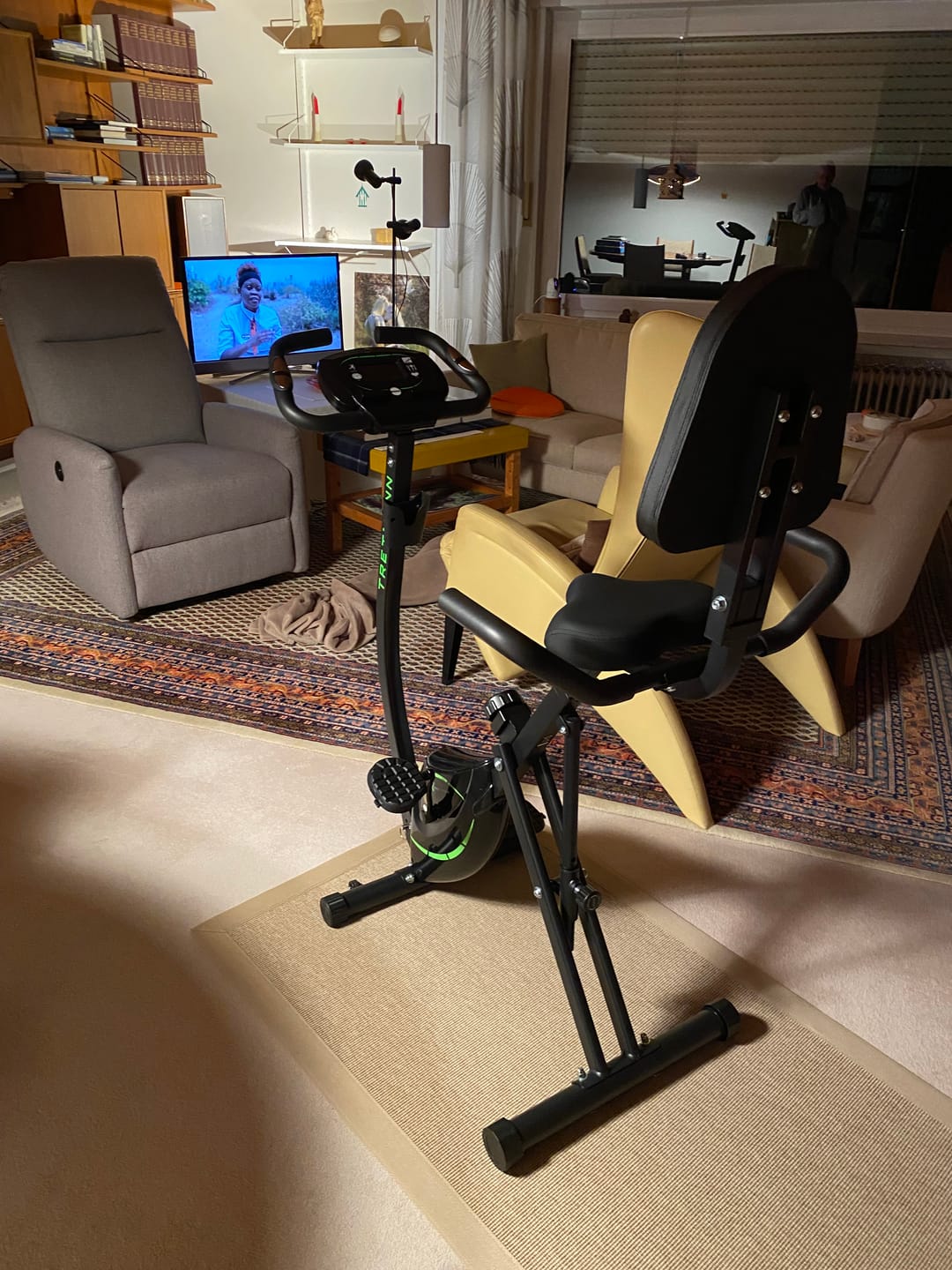 Customer photo review of Werkzeug, Traningsbuch und Dehnposter