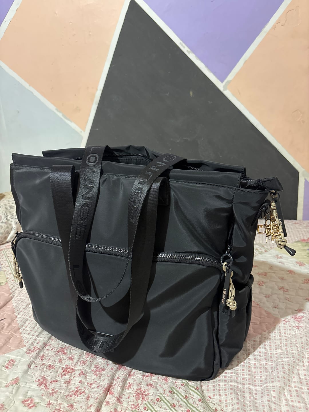 Customer photo review of Cartera Notebook Nylon Back To School
