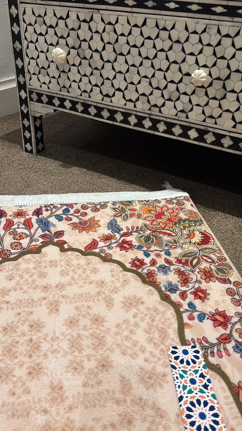 Customer photo review of Barakah Padded Prayer Mat