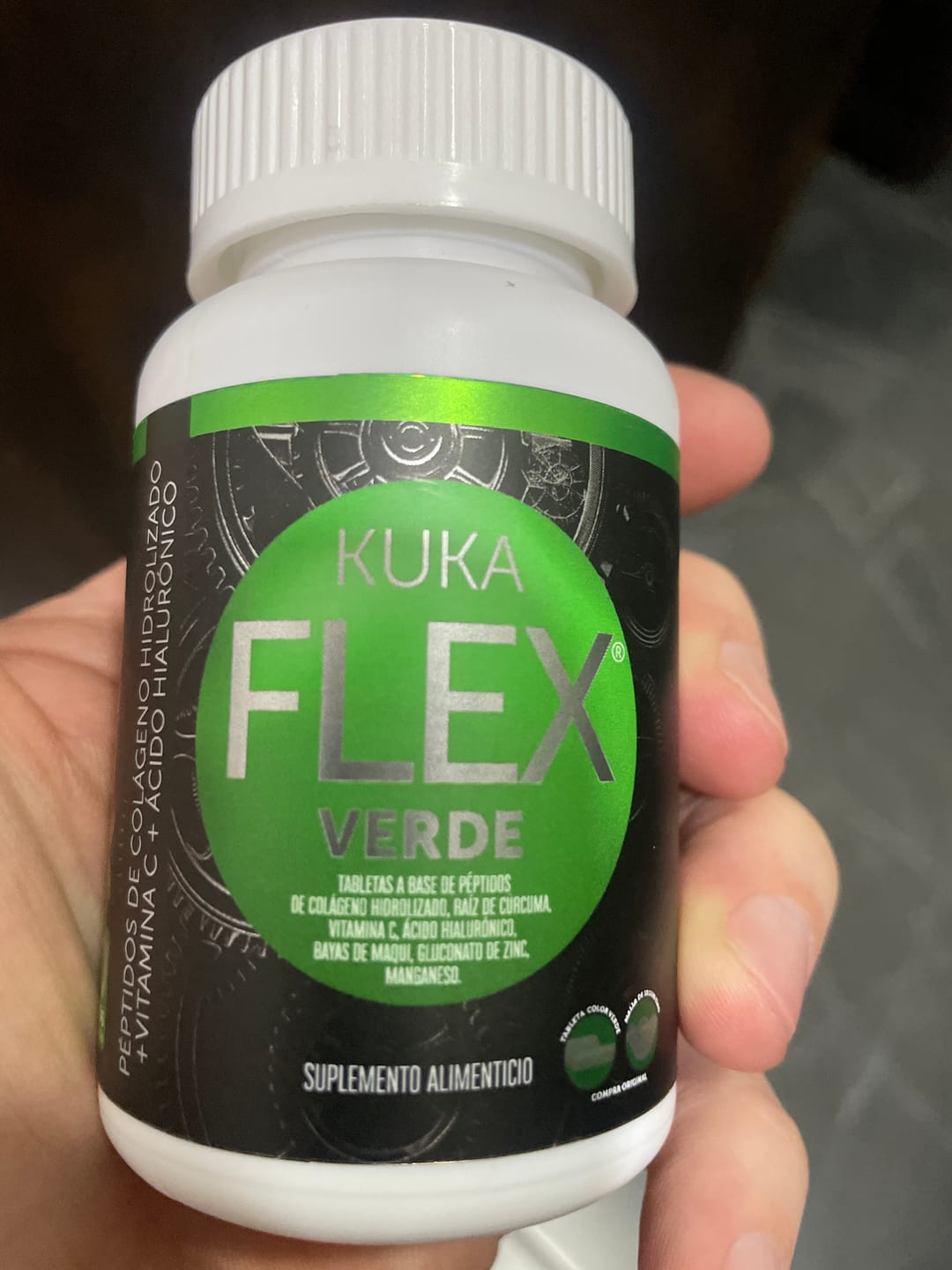 Customer photo review of KukaFlex Verde 30 Capletas de 850 mg