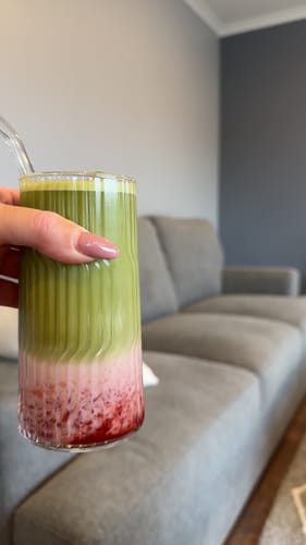 Customer photo review of Original Matcha Latte