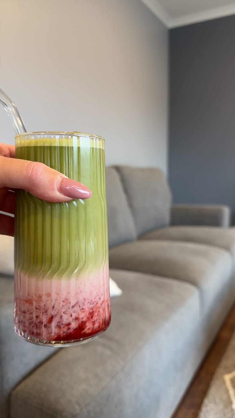 Customer photo review of Original Matcha Latte
