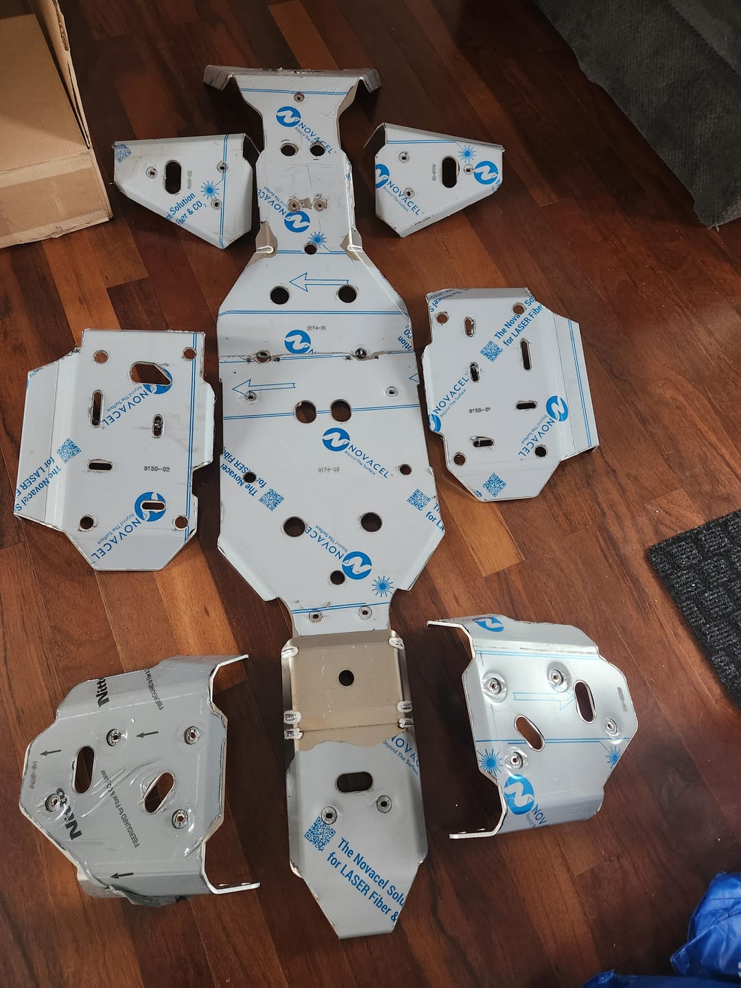Customer photo review of Full Skid Plate Kit — Kawasaki Brute Force 650/750 (2008—26)