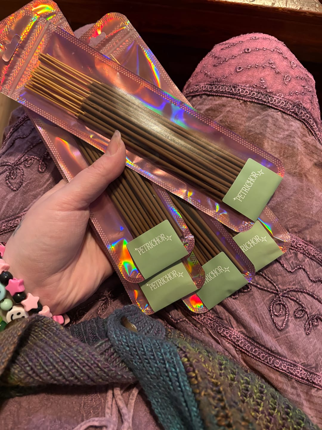Customer photo review of Petrichor - Incense Sticks