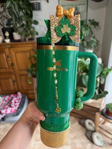 Customer photo review of Shamrock Tumbler Bow