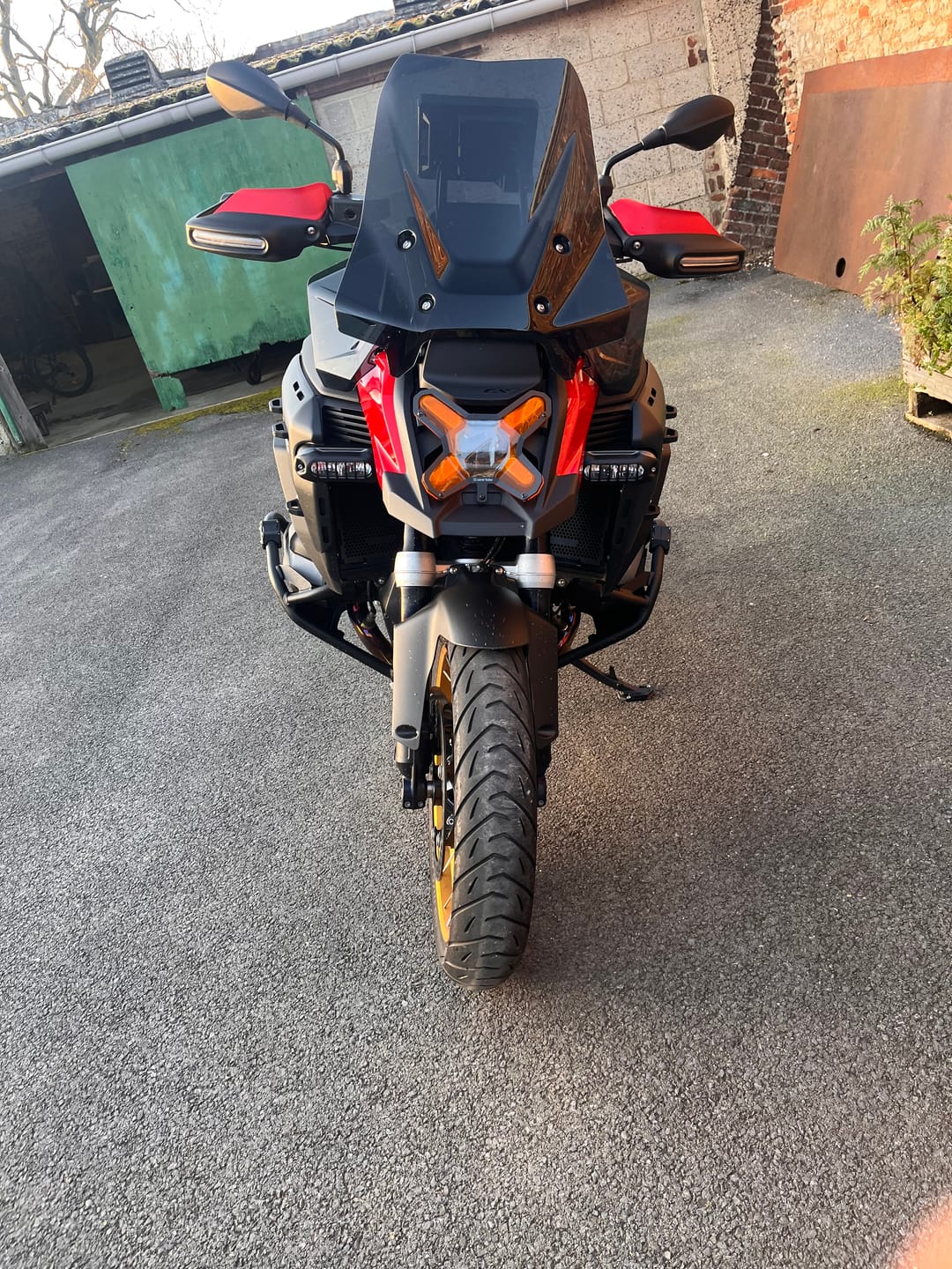 Customer photo review of Headlight Guard Kit for BMW R1300GS / R1300GS Adventure