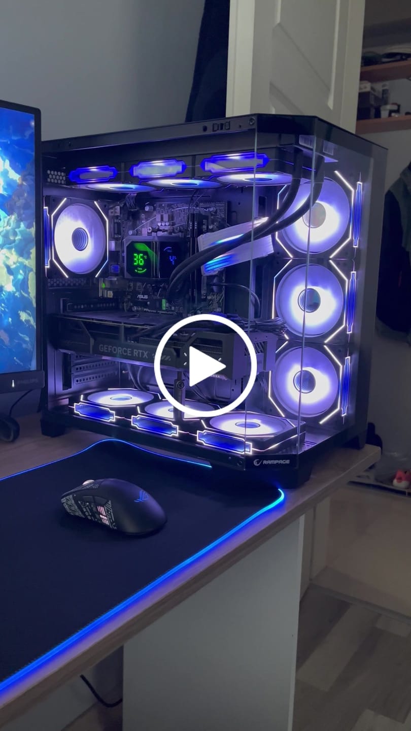 Customer video review of AsiaHorse Aurora Learn PSU Cable Cover
