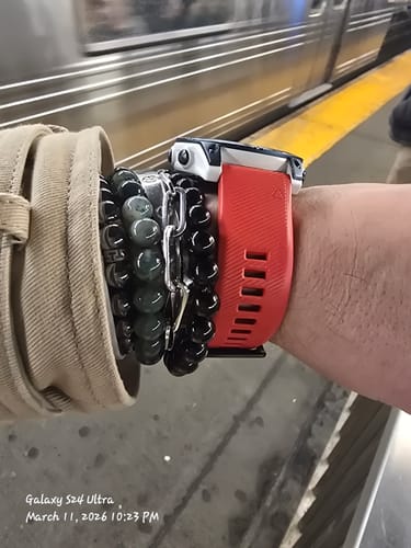 Customer photo review of Black Tourmaline Bracelet