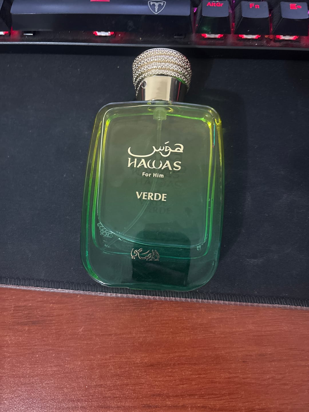 Customer photo review of Perfume Rasasi Hawas Verde 100ml EDP