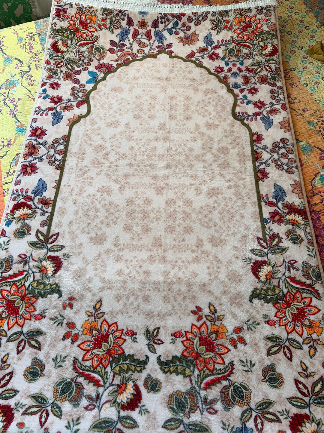Customer photo review of Barakah Padded Prayer Mat