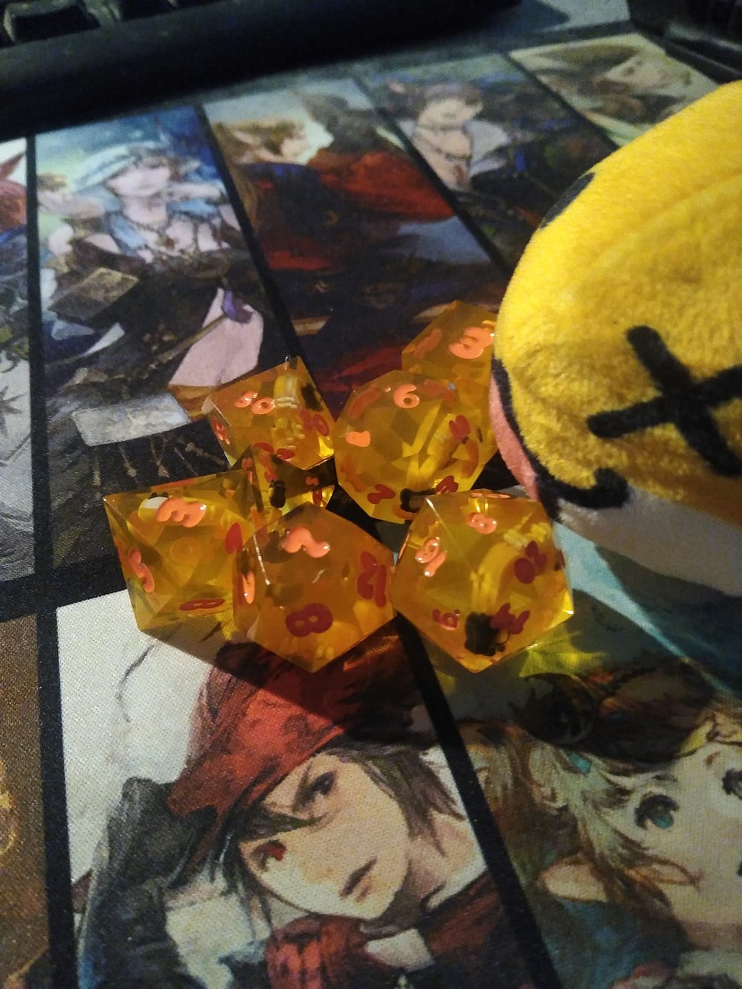 Customer photo review of PRE-ORDER | Gigi Murin Resin Dice Set | hololive English x MMG Exclusive