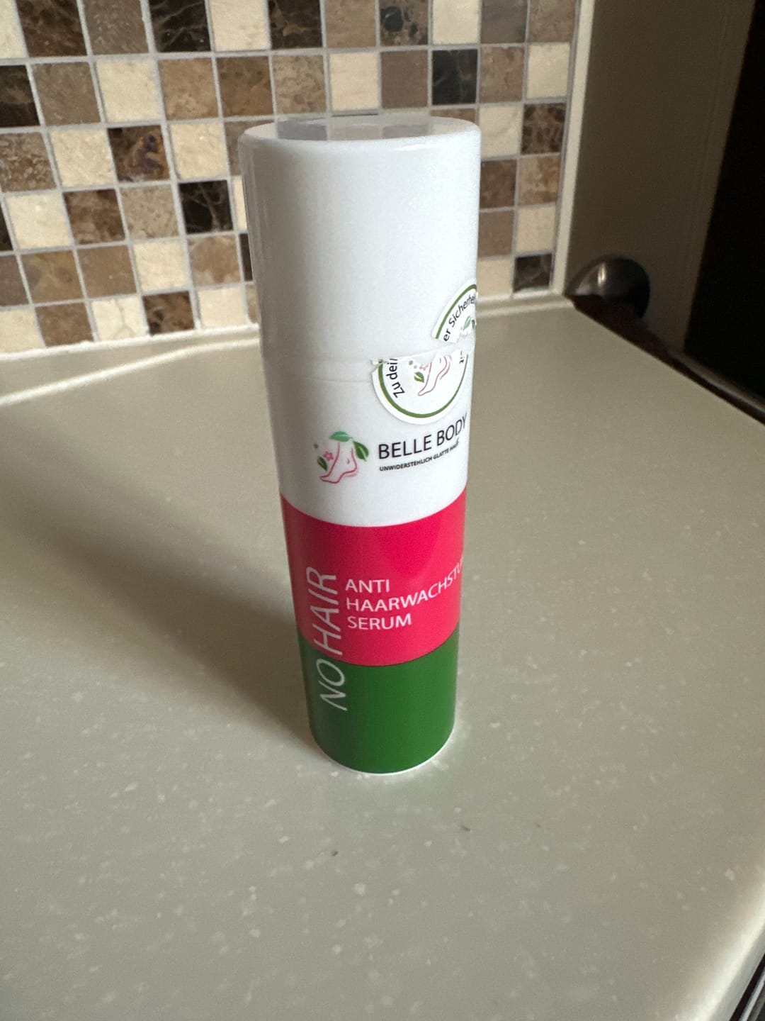 Customer photo review of Anti Haarwachstum Serum