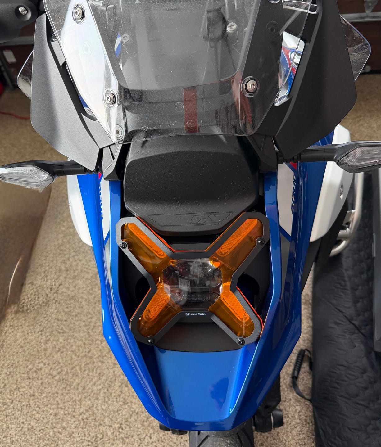 Customer photo review of Headlight Guard Kit for BMW R1300GS / R1300GS Adventure
