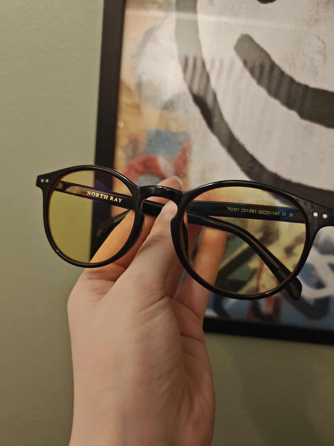 Customer photo review of SÄDE päivälasit musta