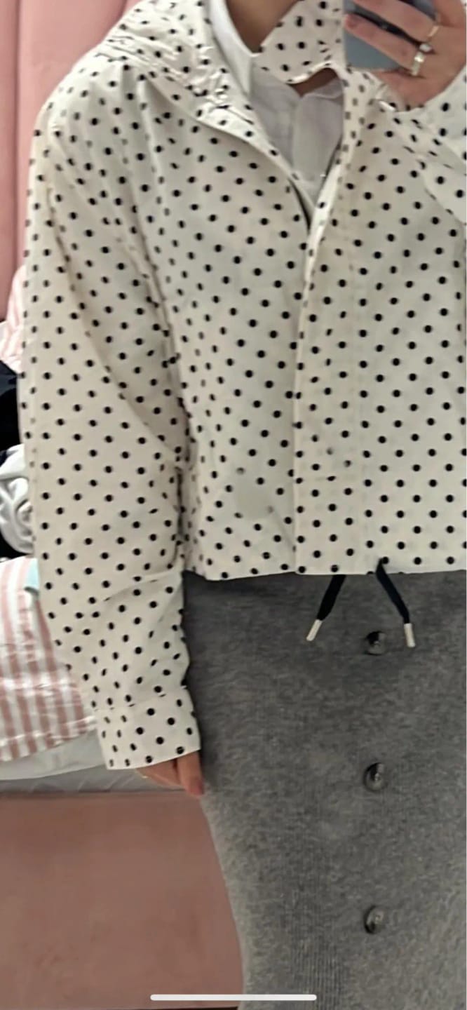 Customer photo review of Hermine Polka Dot Jacket