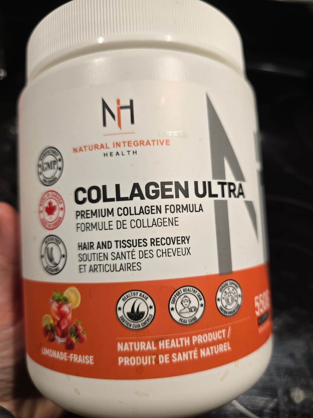 Customer photo review of NIH - Collagen Ultra - 550g