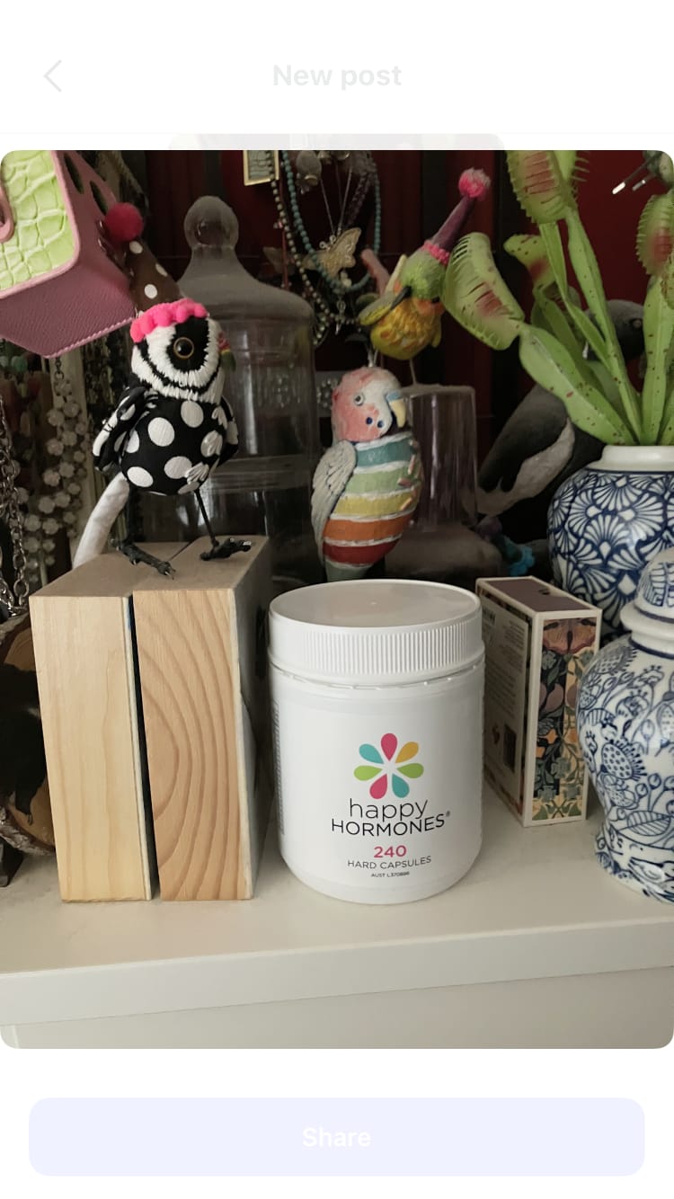 Customer photo review of Hormone Balance Supplement - Happy Hormones® Capsules