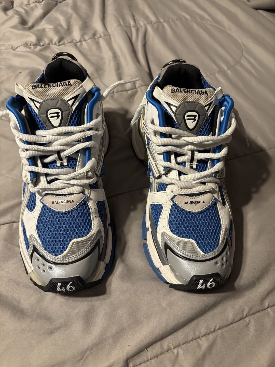 Customer photo review of Balenciaga Runner Sport Blue Edition