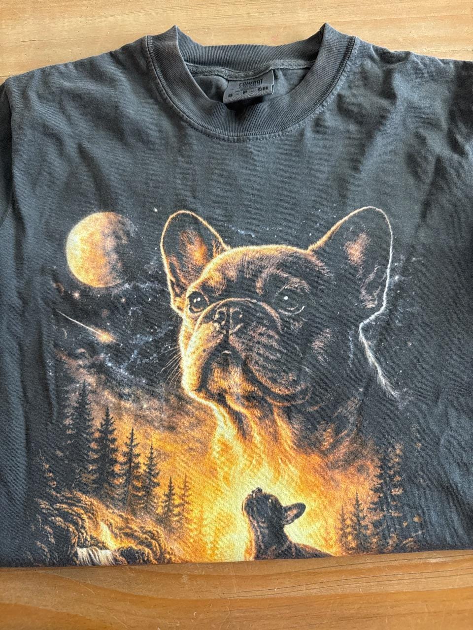 Customer photo review of Frenchie Moonlight Tee