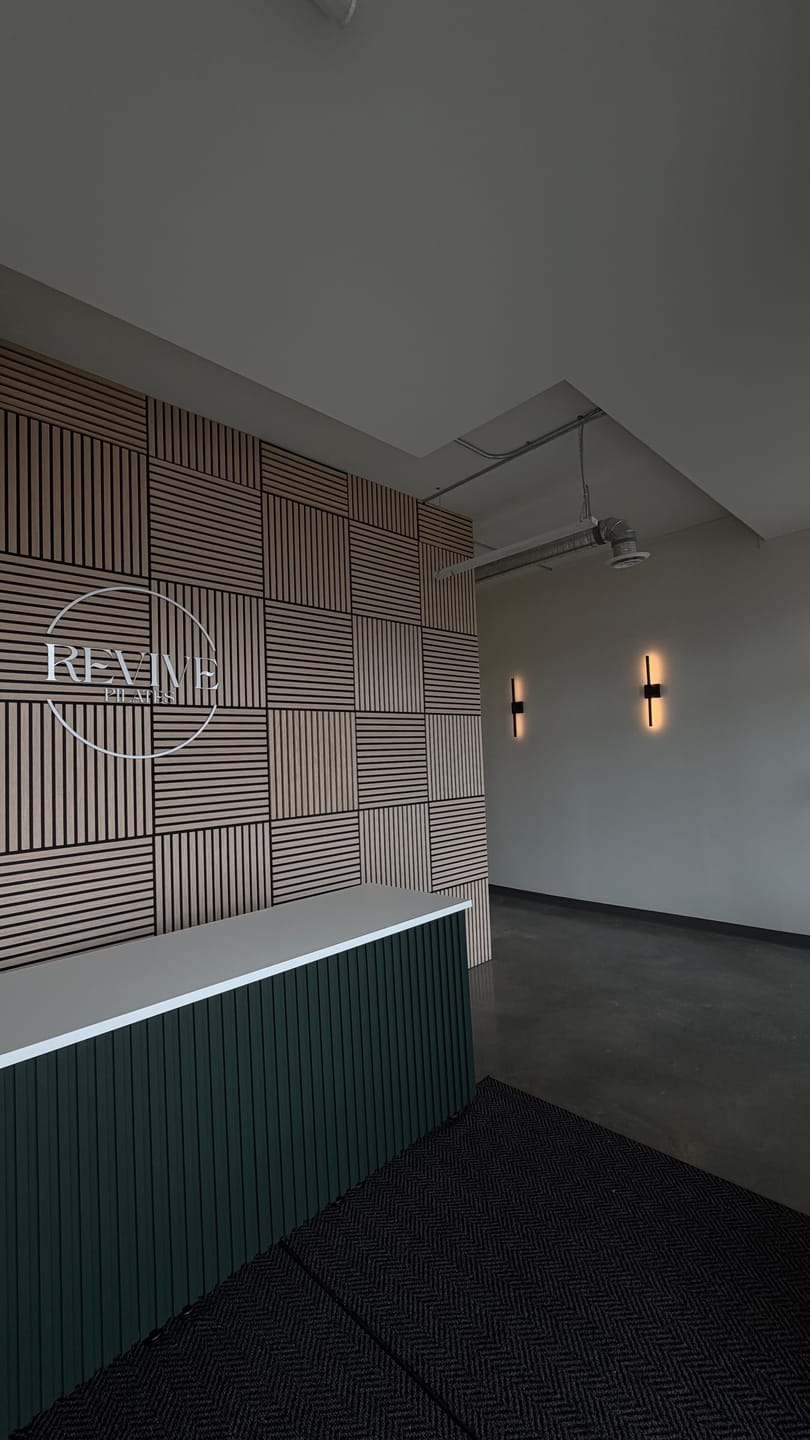 Customer photo review of Custom Laser Cut Wall Logo | Sign with Raised 3D Design | Business Letter | Lobby Signage | Reception Logo | Acrylic Sign Metal Finish Logo (S3)
