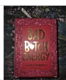 Customer photo review of P. Louise Crystal Bad Bitch Energy Lip Duo