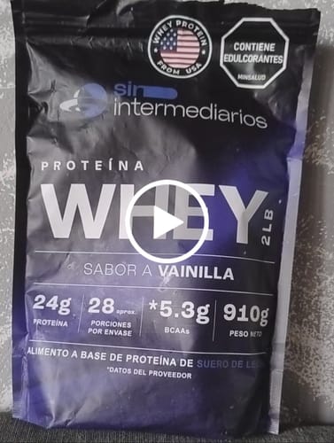 Customer video review of Proteína Whey