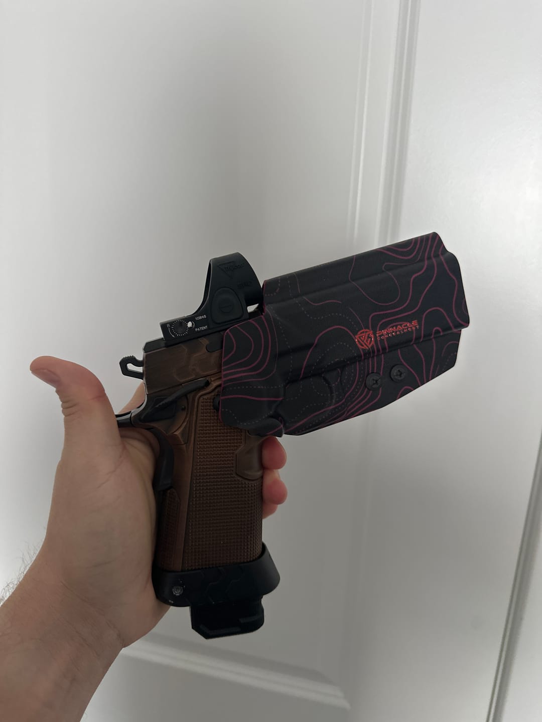 Customer photo review of Kimber 2K11 - Model 1 IWB Holster - Non Light Bearing