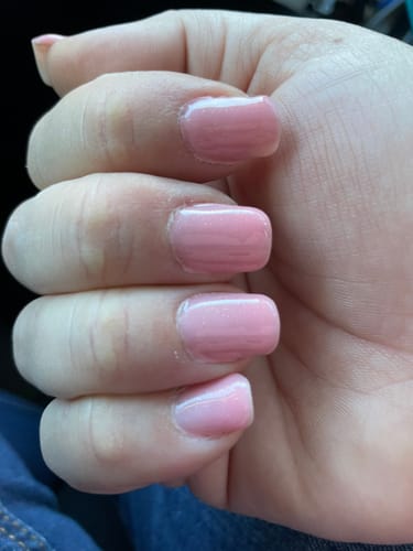 Customer photo review of G1394 Sakura Nights Glow Gel Polish