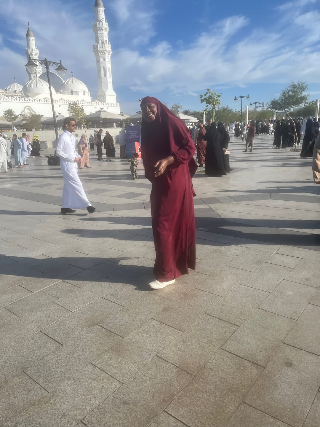 Customer photo review of Robe & khimar en soie
