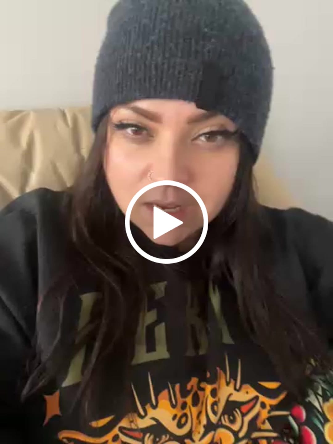 Customer video review of Feral- Crewneck Sweater