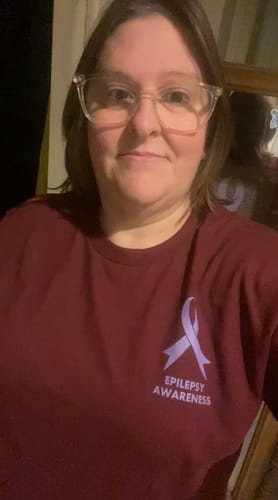 Customer photo review of Epilepsy - Round 31 (Unisex Classic Tee | Gildan)