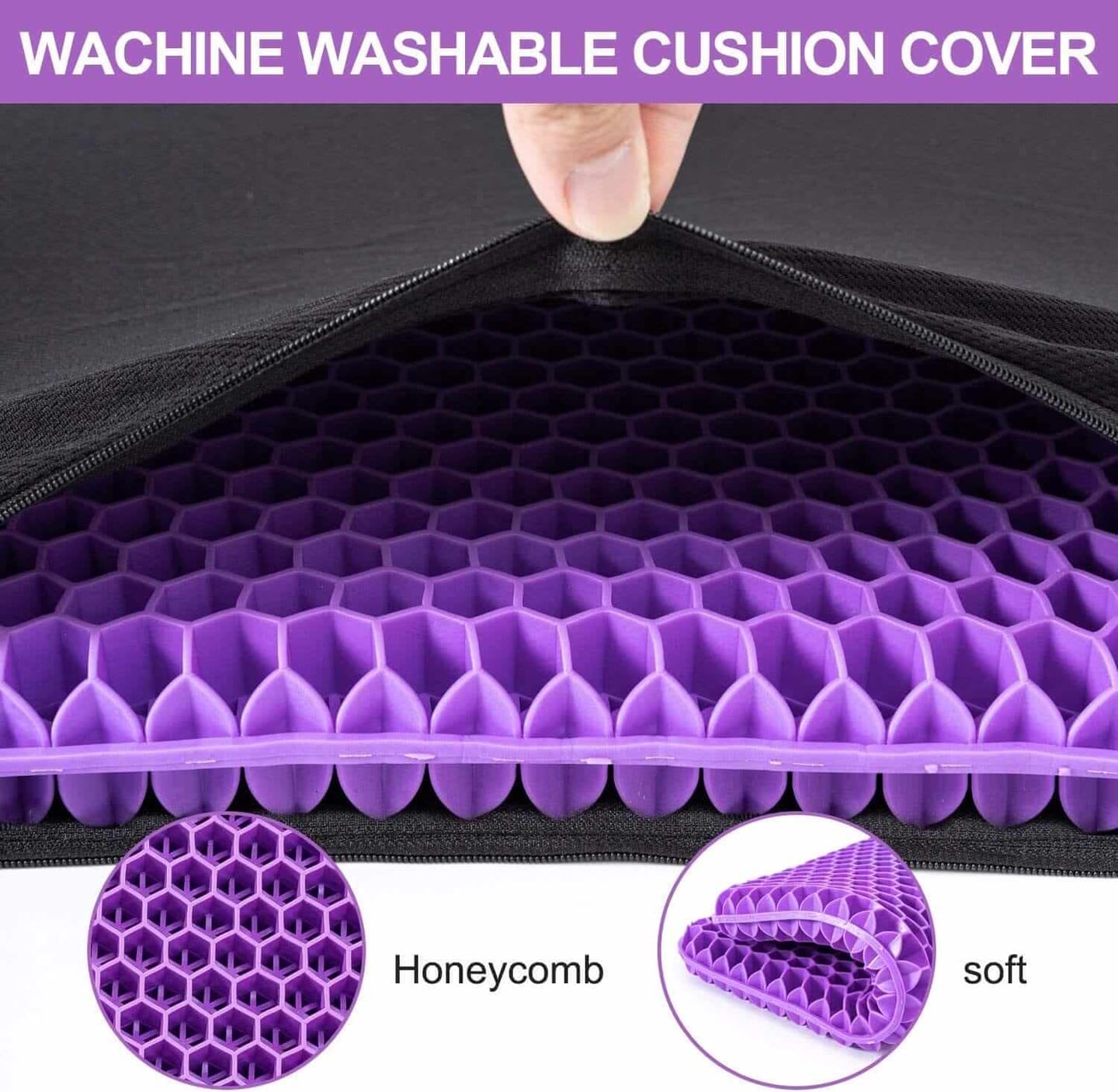 Customer photo review of Cuscino Sedia in Gel, Cuscino in Gel, Cuscino per Sedia Ufficio per Ridurre La Pressione Su Fianchi, Cuscino per Coccige, Cuscini per Sedie Traspiranti per Auto/Ufficio/Casa/Sedia a Rotelle