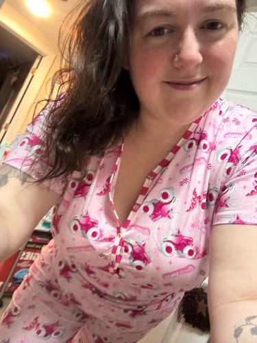 Customer photo review of Magical Mayhem Adult Women’s Pajama Set