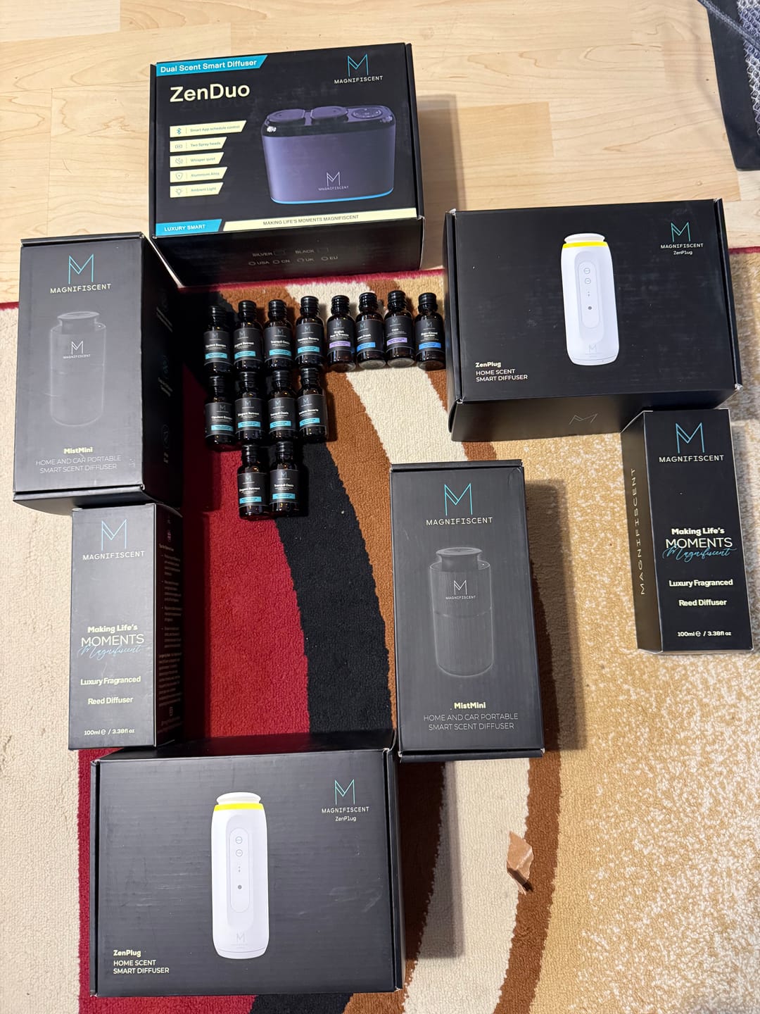 Customer photo review of ZenDuo - Dualhead Waterless Diffuser