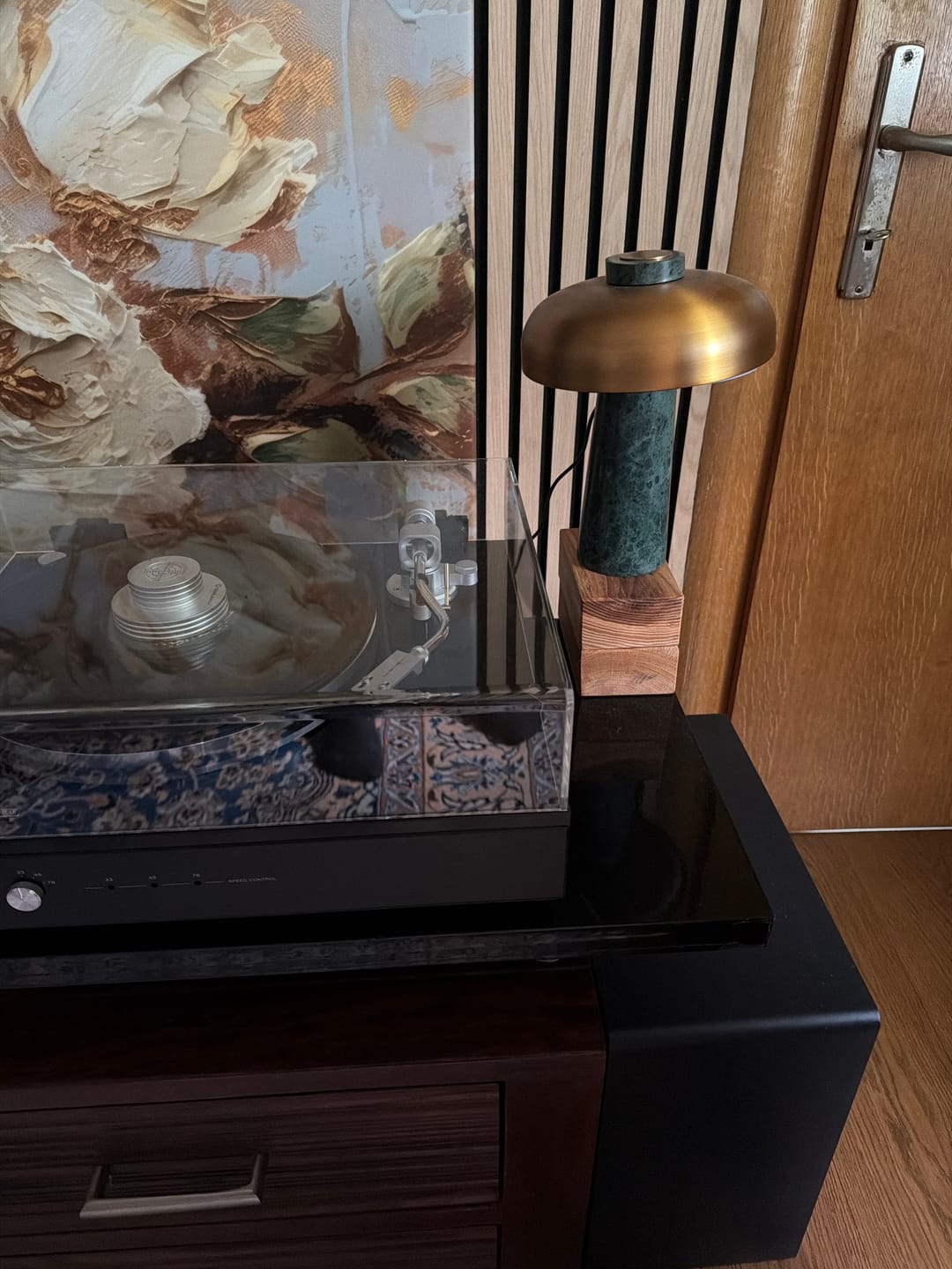 Customer photo review of Derin Mushroom Table Lamp