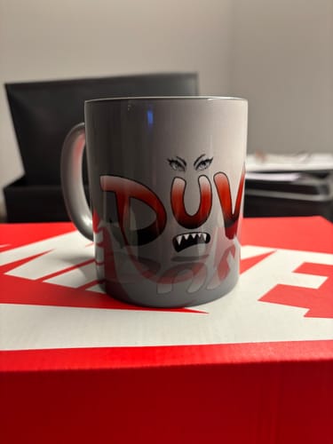 Customer photo review of TassenExpress - Becher Keramik Tasse mit Logo bedruckt 325ml Firmenlogo