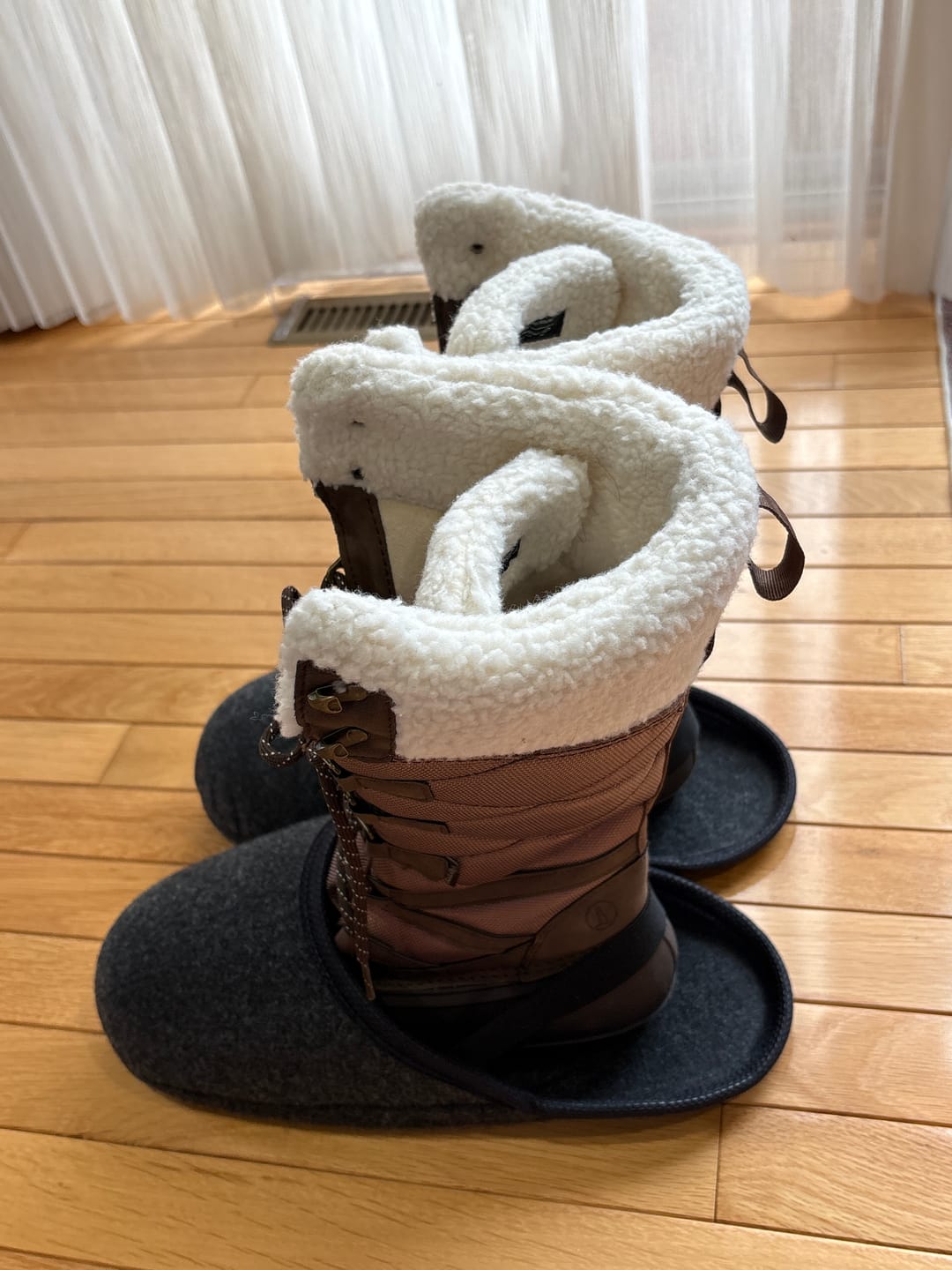 Customer photo review of Indoor Overshoes