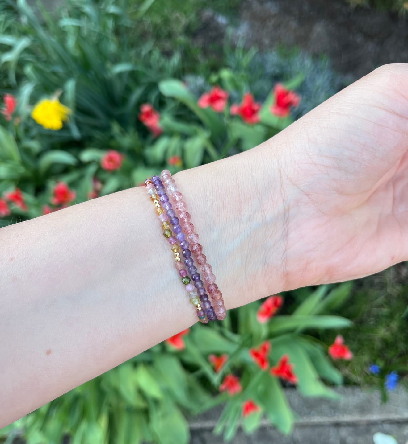 Customer photo review of Wild Heart Turmalin Armband