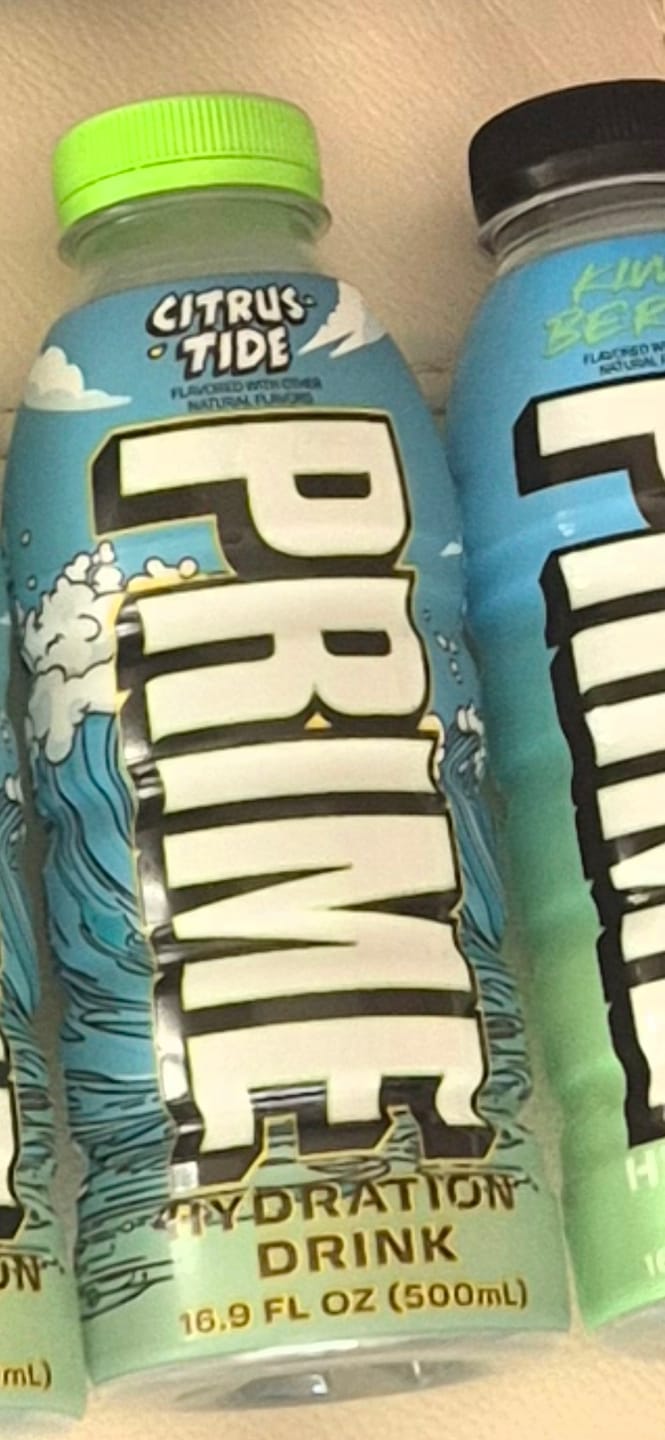 Customer photo review of 🏝️ PRIME Hydration – Citrus Tide (Limited Edition) 🍋🌊 | (Pre-Order)
