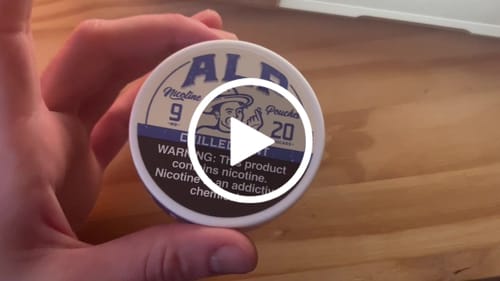 Customer video review of Chilled Mint Nicotine Pouches