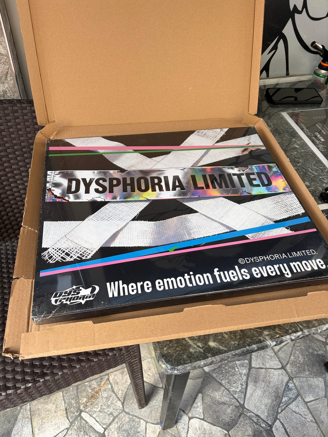 Customer photo review of DYSPHORIA SAYO Cam Mousepad