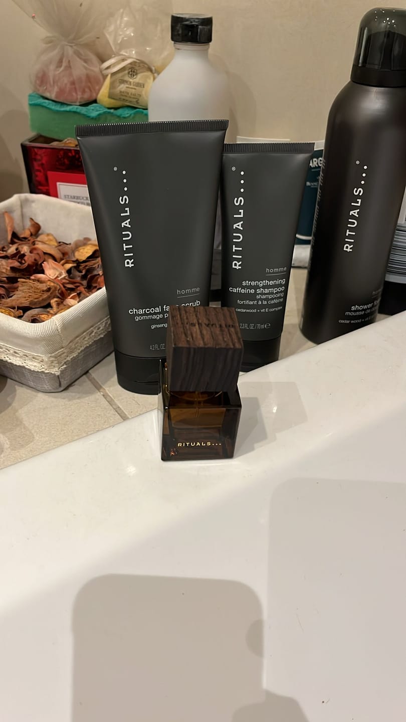 Customer photo review of The Rituals of Homme Medium Gift Set