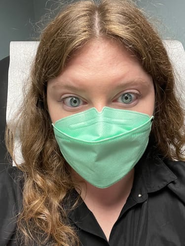 Customer photo review of KN95 Respirator Face Mask: Unity Bundle (20 colors)