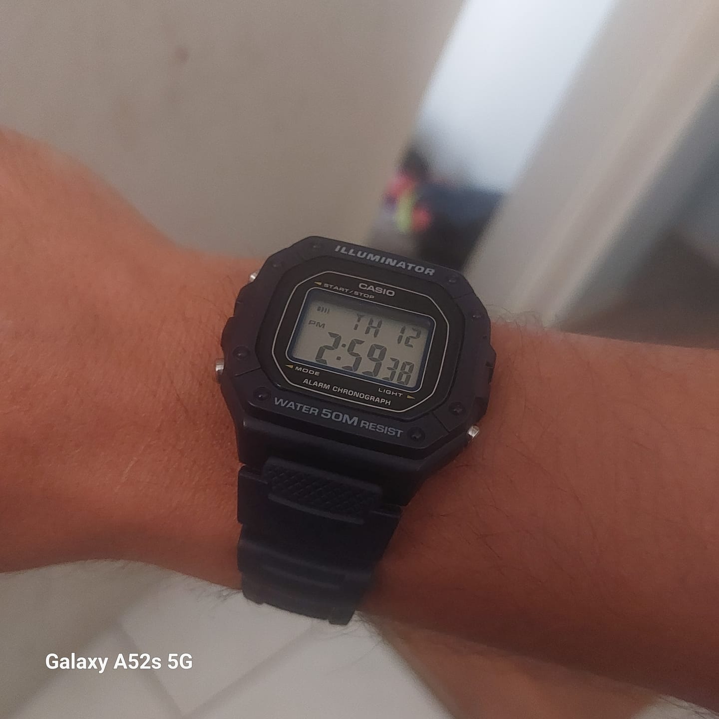 Customer photo review of Reloj Casio Vintage W-218H-2AVDF Azul